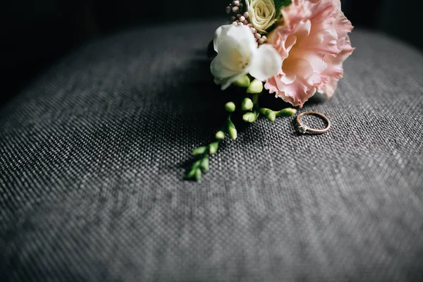 Красиві Весільні Квіти Прикраса — стокове фото