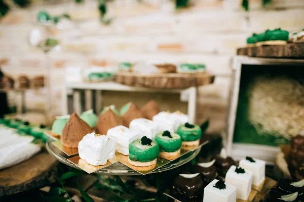 Candy Bar Wedding Ceremony Desserts — Stock Photo, Image