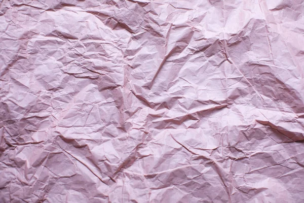 Buruşmuş pembe kağıt dokusu arkaplanı