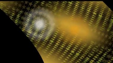 Dans yıldız, milkway dans, video animasyon illüstrasyon, oluşturulan bilgisayar Film