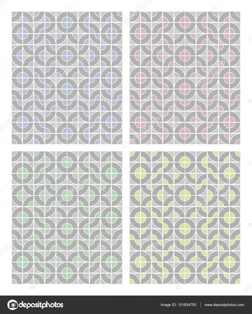 Semplici disegni geometrici in colori pastello chiari in ... Disegni geometrici semplici