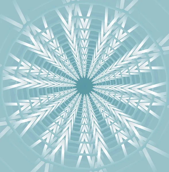 Forme d'étoile bleu clair sur fond contrasté , — Image vectorielle