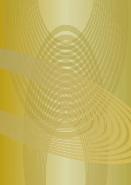 用不均匀分布黄色椭圆形元素超现实主义风格的抽象垂直背景，低对比覆盖模板 — 图库矢量图片