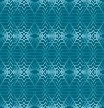 Koyu yeşil alan, 3d optik Sanat Illusion şeritler odaklı klasik çizgi desenleri ile sorunsuz arka plan