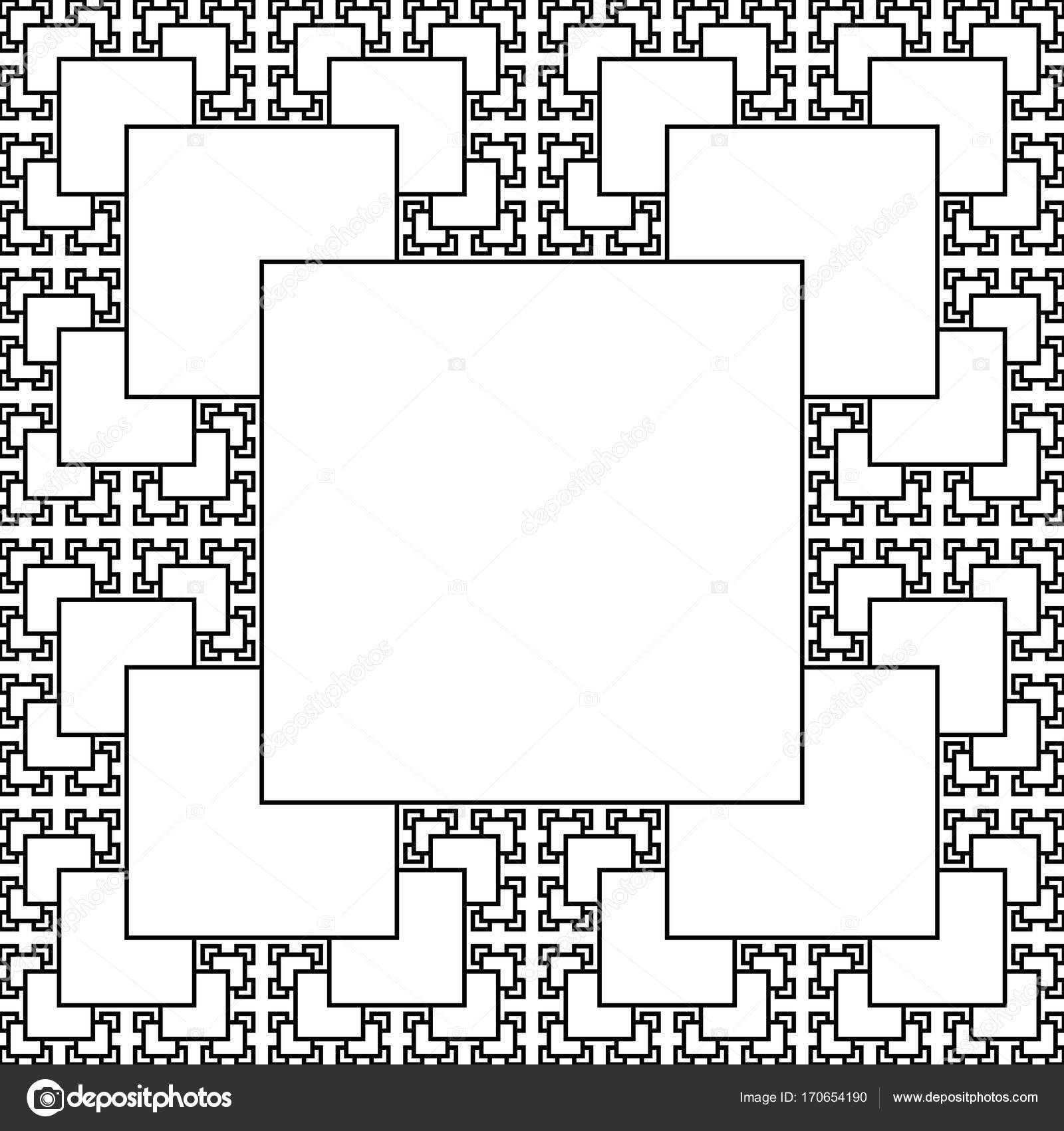 Sierpinski Carpet Patterns In Fractal Style Monochrome Background In Line Design Stock Vector Image By C Shalom3 Sierpinski Carpet Patterns In Fractal Style Monochrome Background In Line Design Stock Vector Image By C Shalom3