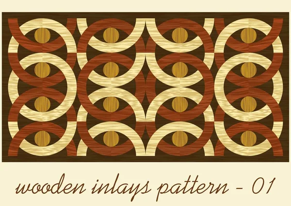 Ahşap sanat kakma kiremit, Sahaf tarzında koyu ve açık ahşap, Ahşap dokusu içinde dört renk tonları geometrik süsleme