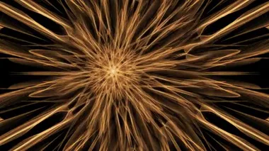 Stres önleyici büyü desenleri, siyah arkaplanda sarı ışınlar, dönüş alanı, şeffaflık geçişi, döngü