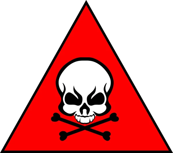 Vector danger sign — Stock Vector