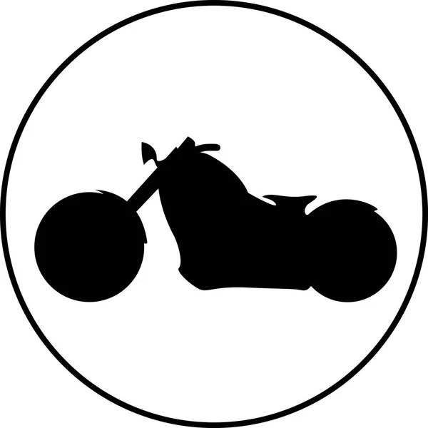Amerikaanse stijl motorfiets — Stockvector
