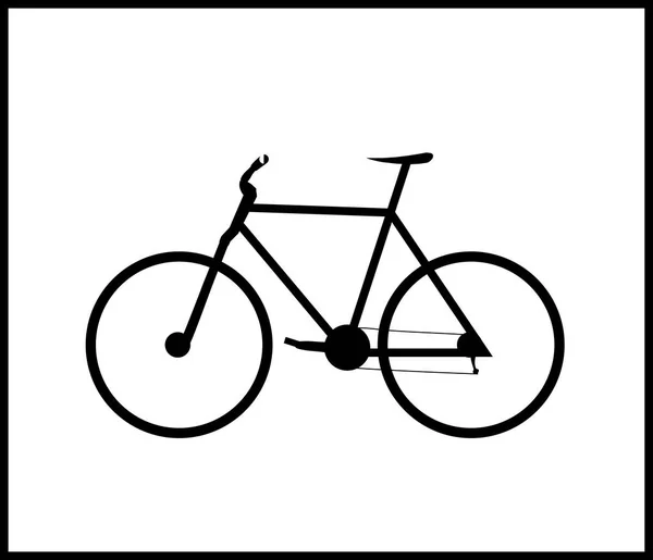 Wektor ikony rowerowej — Wektor stockowy