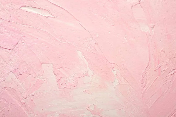 Photo of creative bright textured background in pink and white grunge colors, backdrop