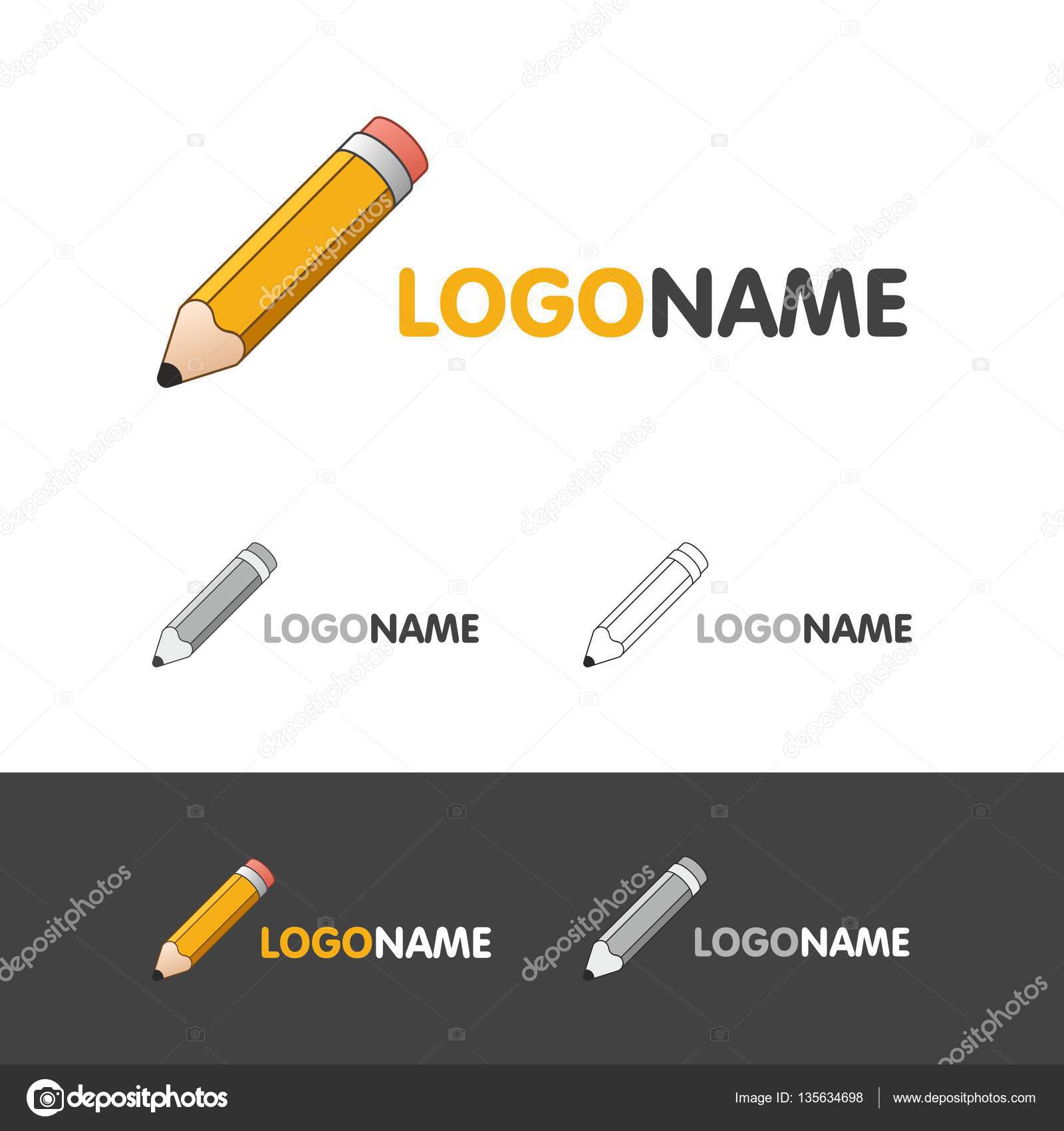 Vorlage Firmenlogo Vektorgrafik Lizenzfreie Grafiken C Evopr 135634698 Depositphotos