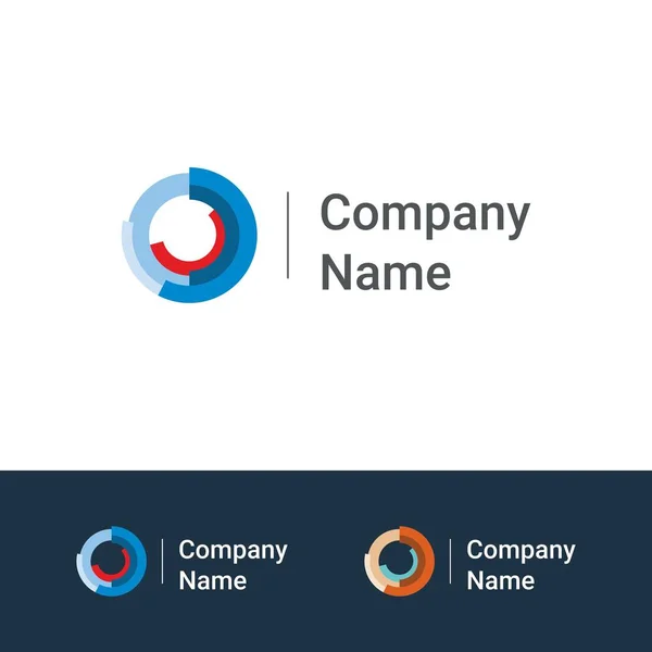 Universal template logo — Stock Vector