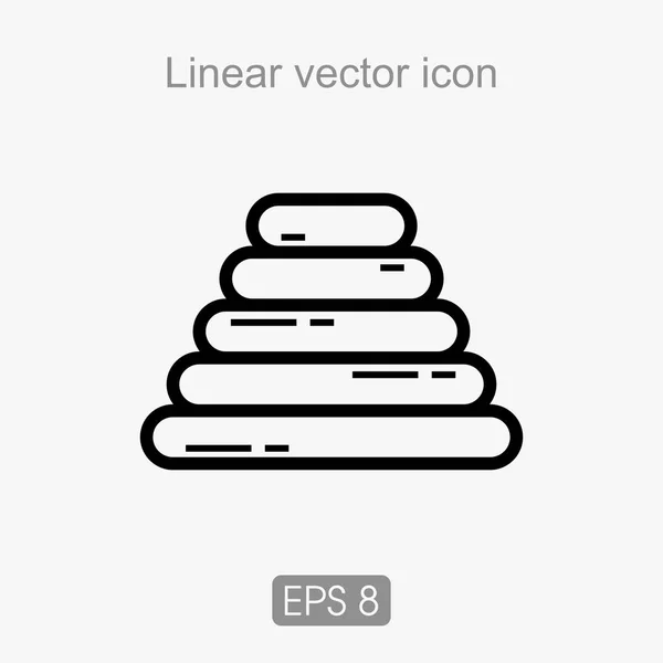 Liner vektorové ikony — Stockový vektor