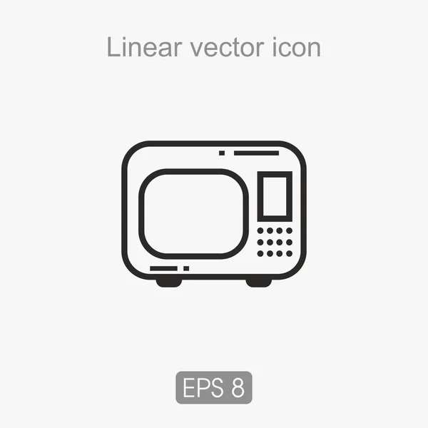 Vonalhajózási vektor ikon — Stock Vector