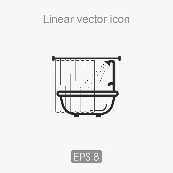 Liner vektor symbol — Stock vektor