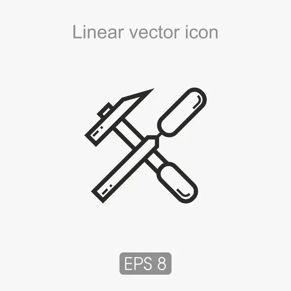 Icona vettoriale di linea — Vettoriale Stock