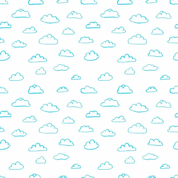 A textura das nuvens . — Vetor de Stock