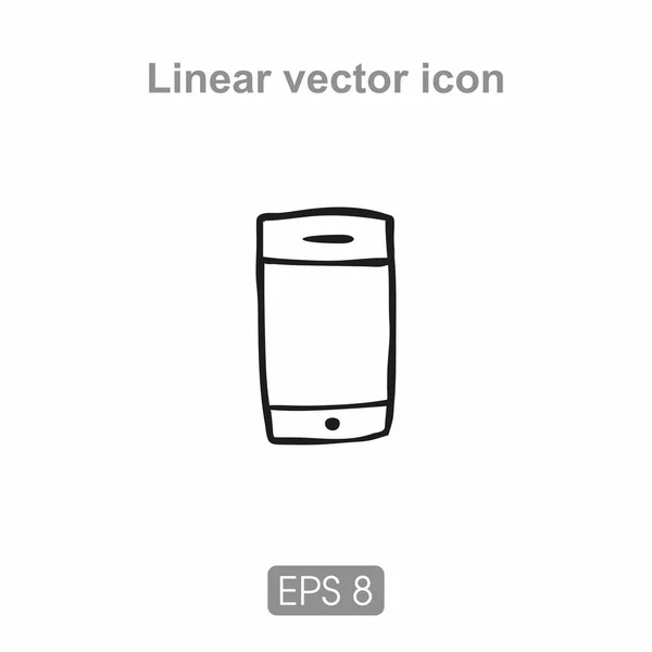 Icon smartphone, phone — Stock Vector