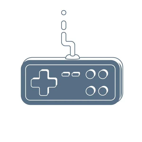 Gamepad controller Icon — Stock Vector