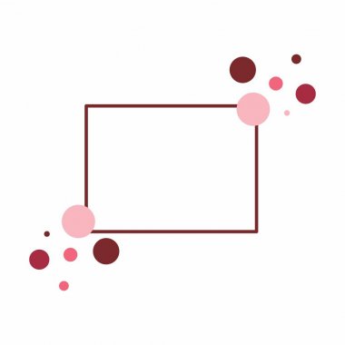 Metin için soyut çerçeve