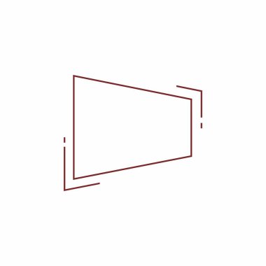 Metin için soyut çerçeve