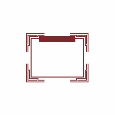 Metin için soyut çerçeve