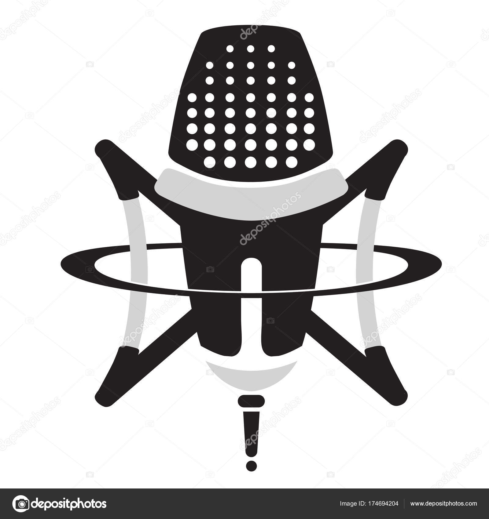 Download Studio microphone icon — Stock Vector © Evopr #174694204