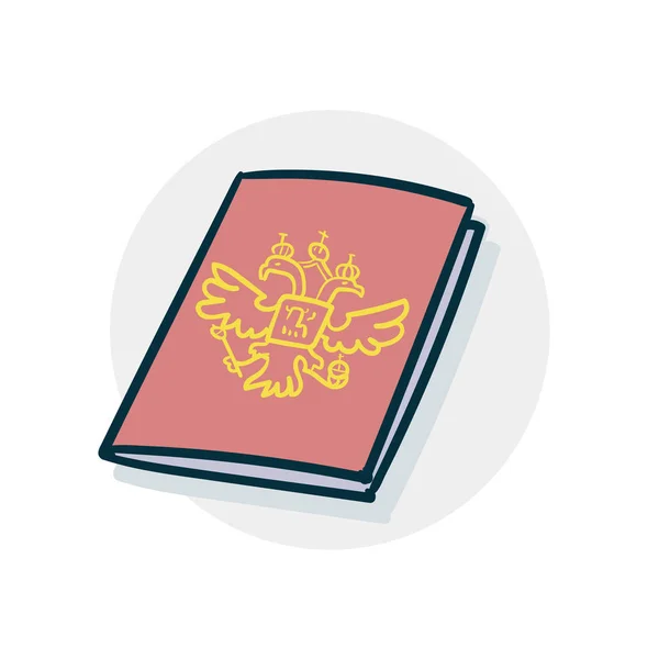 Rus passport simgesini