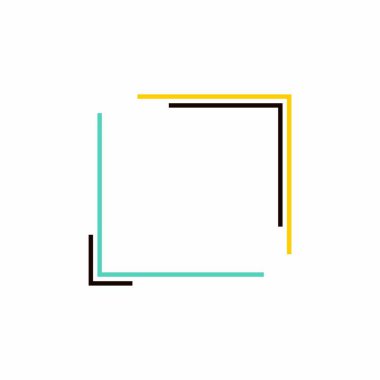 Şablon afiş, çerçeve metin için