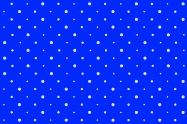 Minimalist tarzda pürüzsüz bir doku. Noktalı parlak mavi arkaplan.