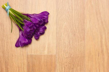 çiğdemler buket Üstten Görünüm