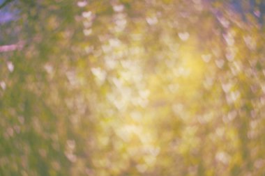 Doku defokus pembe ve turuncu renkli arka plan zekâ yapılmış