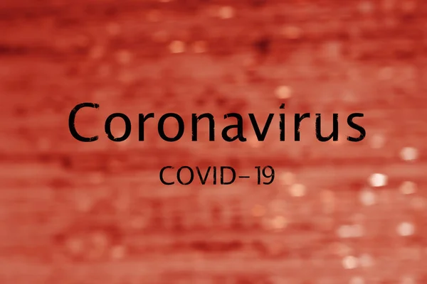 Coronavirus Covid Yazıtlı Kan Akışının Soyut Görüntüsü Pandemik Sağlık Riski — Stok fotoğraf