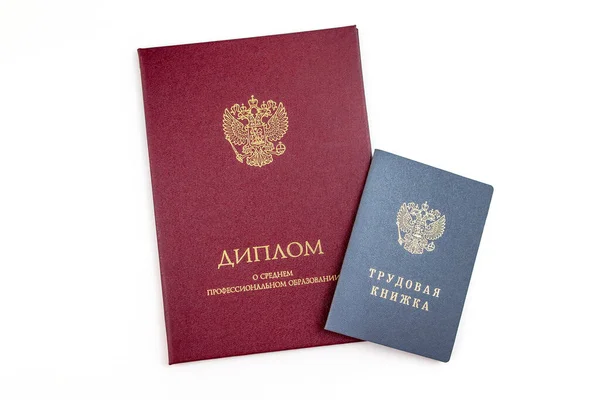 Ortaöğretim ve İstihdam Tarihi üzerine Rus diploması. Üniversiteden sonra iş başvurusu.