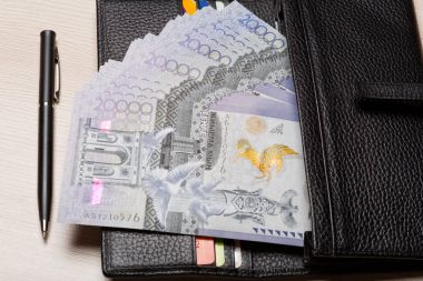 Kazakistan para tenge ulusal para birimi 20 000 Tenge banknot