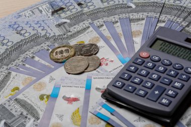 Kazakistan para tenge ulusal para birimi 20 000 Tenge banknot