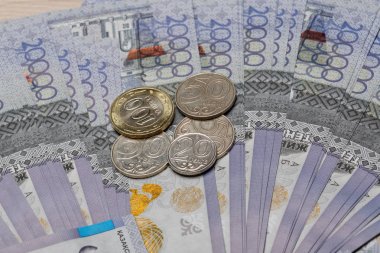 Kazakistan para tenge ulusal para birimi 20 000 Tenge banknot