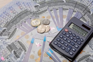 Kazakistan para tenge ulusal para birimi 20 000 Tenge banknot