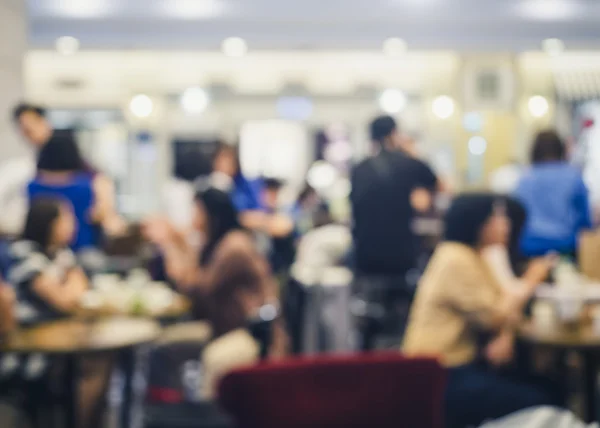 Blurred People Restaurant Shop interior background