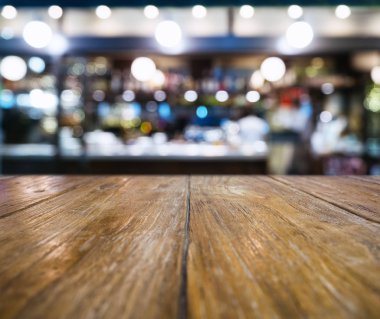 Tablo üst Counter bulanıklık Bar Restoran Bar kapalı arka plan