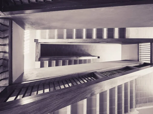 Architektura detal schody Krok budowania przestrzeni backgroud streszczenie — Zdjęcie stockowe