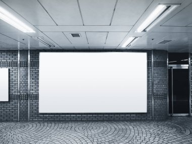 Afiş Billboard boş alay kadar kapalı kamusal alan 