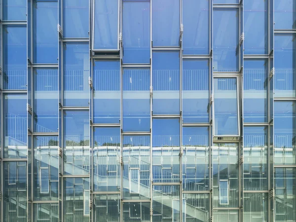 Современная архитектура Стеклянная стена — стоковое фото
