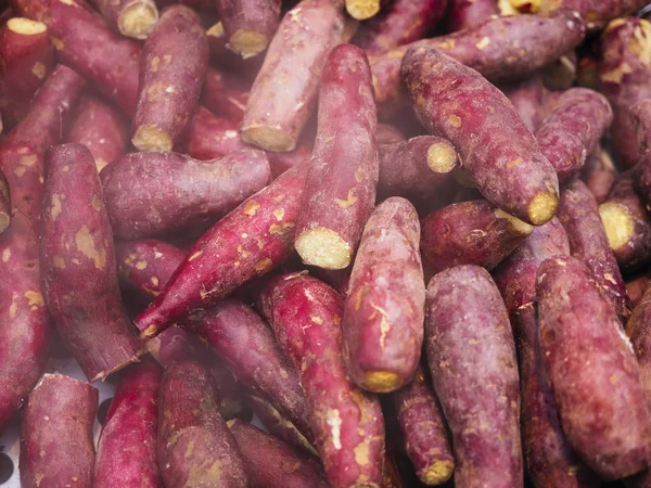 Tatlı patates Buhar ham organik gıda