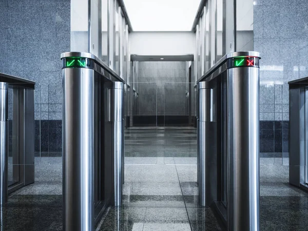 Tarjeta de entrada Acceso Sistema de seguridad Edificio de oficinas — Foto de Stock