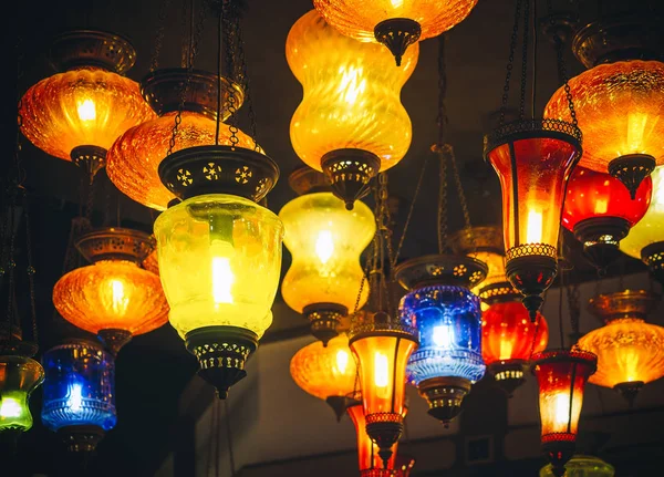 Colorful Lantern Light glow Interior decoration