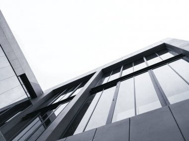 Modern Bina dış cephe mimarisi detayları