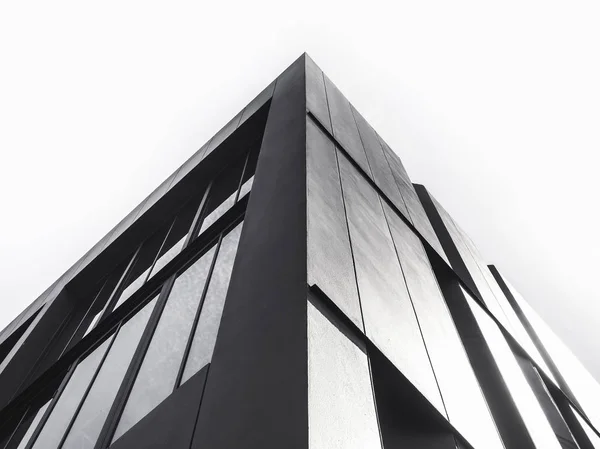Szczegóły architektura Nowoczesna fasada elewacja — Zdjęcie stockowe