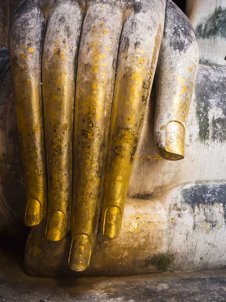 Buddha Statue Hand with gold leaf Antique collection